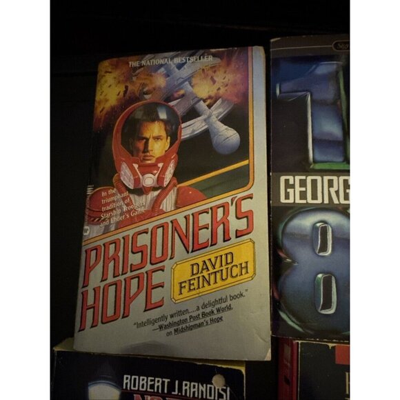 Lot of 6 Pulp Fiction Mystery Science 1980s Fiction Paperback books - Picture 11 of 11